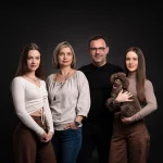 profesionální fotografie rodiny a dětí, exteriér, park